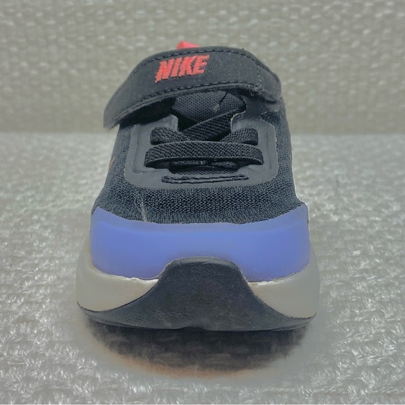 Nike Wearallday Toddler Size 4C Purple Pink Black Hook & Loop Closure Gorpcore - Picture 9 of 12